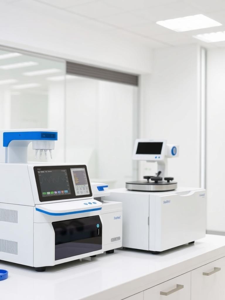 Soluciones de laboratorio: analizadores clínicos e insumos